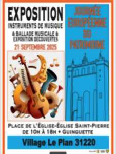 photo EXPOSITION INSTRUMENTS DE MUSIQUE & BALLADE MUSICALE & EXPOSITION DECOUVERTES