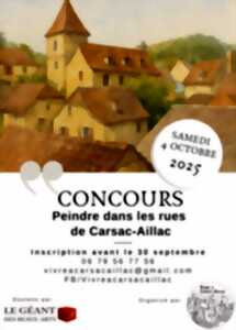 photo Concours de peinture dans les rues de Carsac-Aillac