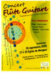 photo Concert flûte guitare à l'Eglise Saint Michel