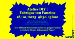 Atelier Diy : Fanzine avec Thibault Tourmente