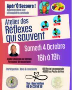 ApérÔ Secours, atelier des réflexes qui sauvent