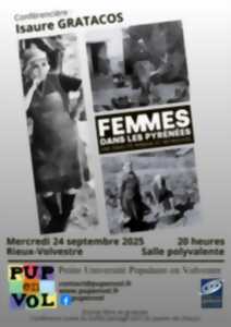 photo CONFÉRENCE : FEMMES DANS LES PYRÉNÉES