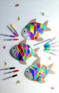 FESTIVAL GRANDS ZYEUX PTITES ZOREILLES - ATELIER CRÉATIF - MON POISSON ARGENTÉ