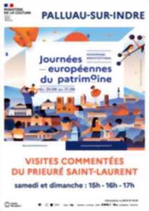 Journées Européennes du Patrimoine : visite guidée du prieuré Saint-Laurent