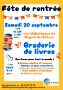 Fête de la rentrée 2025 I Braderie de livres