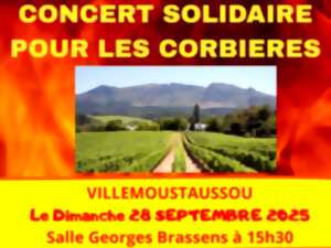 photo CONCERT SOLIDAIRE POUR LES CORBIÈRES