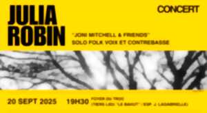 photo Concert | JULIA ROBIN “Joni Mitchell & Friends”