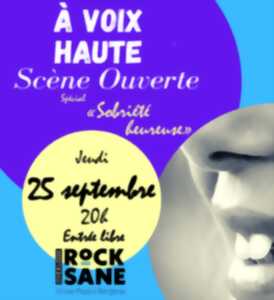 Scène ouverte À Voix Haute | contes, slam et musique