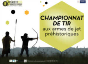 photo Championnat de tir aux armes de jet préhistoriques
