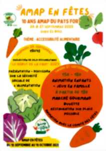 photo [AMAP en fête] 10 ans AMAP du Pays Fort : Accessibilté Alimentaire