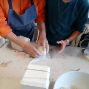 photo Visite-atelier - Fabriquez votre boule de Noël avec l'artiste Anne Merlet