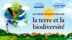 photo Forum écocitoyen sur la terre et la biodiversité