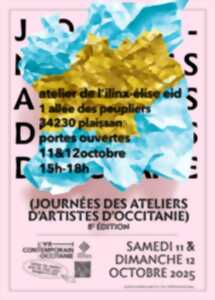 photo JOURNÉES NATIONALES DES ATELIERS D'ARTISTES D’ OCCITANIE - ATELIER DE L'ILINX ELISE EID