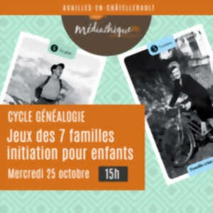 photo Cycle généalogie : initiation pour enfants par le jeu des 7 familles