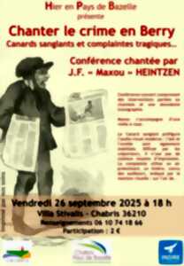photo Chanter le crime en Berry