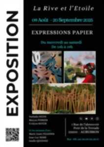 photo FINISSAGE DE L'EXPOSITION EXPRESSIONS PAPIER