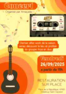 photo Amaçada - Concert Arya Duo et Food truck