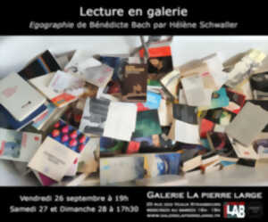 photo Lecture en galerie