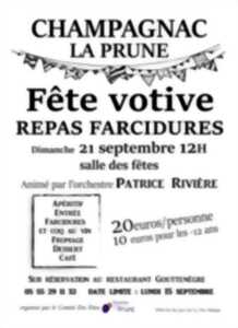 photo Fête votive - Repas farcedures