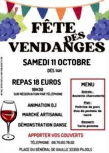photo Fête des vendanges à Pujols