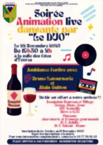 photo Soirée beaujolais et animation dansante