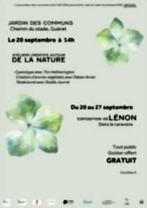 photo Clôture du festival sens dessus dessous - ateliers créatifs autour de la nature