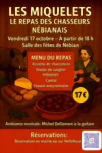 photo LE REPAS DES CHASSEURS NÉBIANAIS