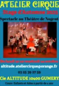 photo Stage de Cirque par la Compagnie Altitude à Gumery