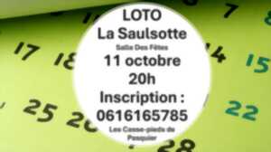 photo Loto à la salle des fêtes de la Saulsotte