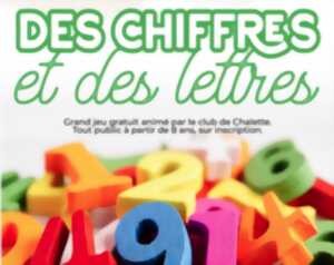 photo Des chiffres et des lettres