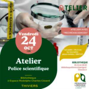 photo Atelier police scientifique