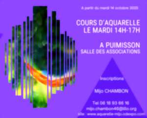 photo COURS D'AQUARELLE