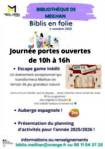 photo Portes Ouvertes Bibliothèque de Meilhan