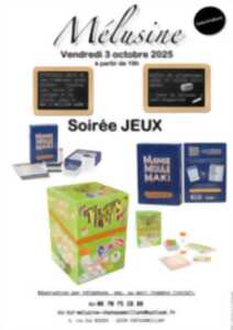 photo Soirée jeux chez Mélusine