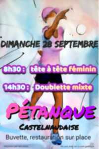 photo Concours de pétanque officiel féminin à Castelnau-Montratier