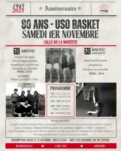 photo 80 ans de l'USO Basket