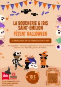photo Halloween à l'hôtel IBIS et le restaurant La Boucherie à Saint-Emilion