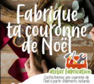 photo FABRIQUE TA COURONNE DE NOËL