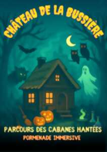 photo Halloween au Château de La Bussière : parcours des cabanes hantées