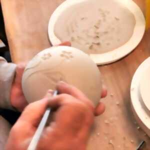 photo Visite-atelier - Un photophore pour Noël avec l'artiste Gaële Design