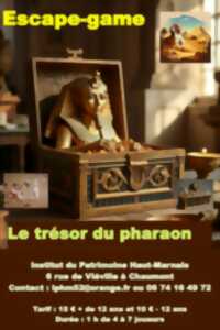 Escape game Le trésor des pharaons
