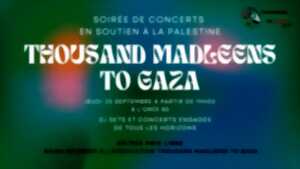 photo Thousand Madleens to Gaza