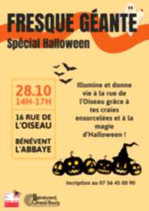 Micro-Folie : Fresque Géante - Spécial Halloween