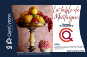 photo La table de Montaigne