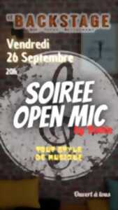 photo OPEN Mic musical au Backstage