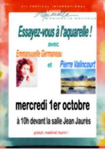 photo Festival Landes Aquarelle : Essayez-vous à l'aquarelle