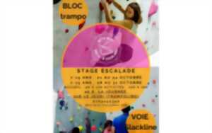 photo Stage vacances automne Escalade