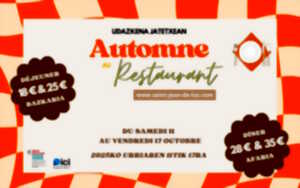 photo Automne au restaurant