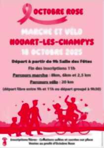 photo Marche et vélo Octobre Rose