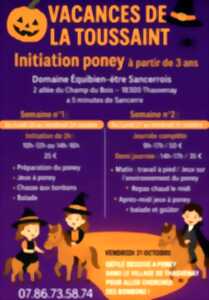 photo Initiation poney - Vacances de la Toussaint